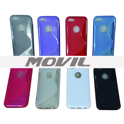 NP-871 Protector con agujero para celulares para Iphone 5C NP-871-0